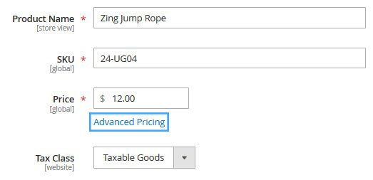 Tiered pricing