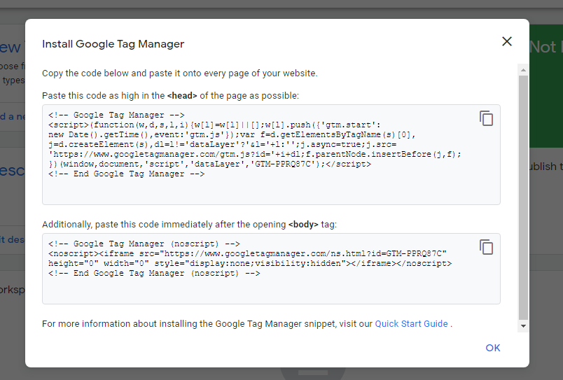 Magento google tag manager
