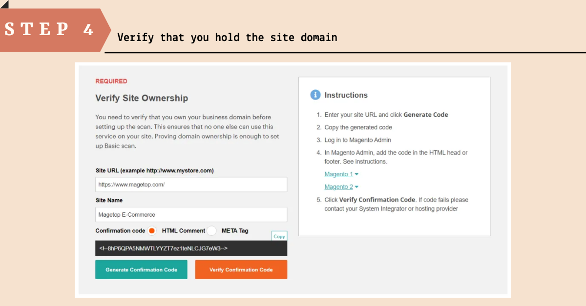 Click Add Site