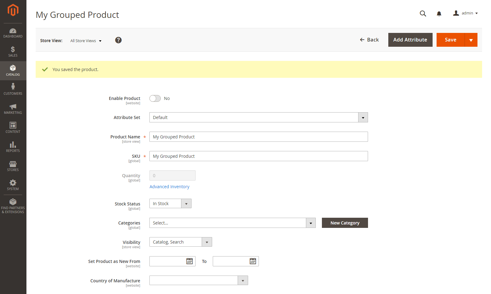 Magento 2 grouped product4
