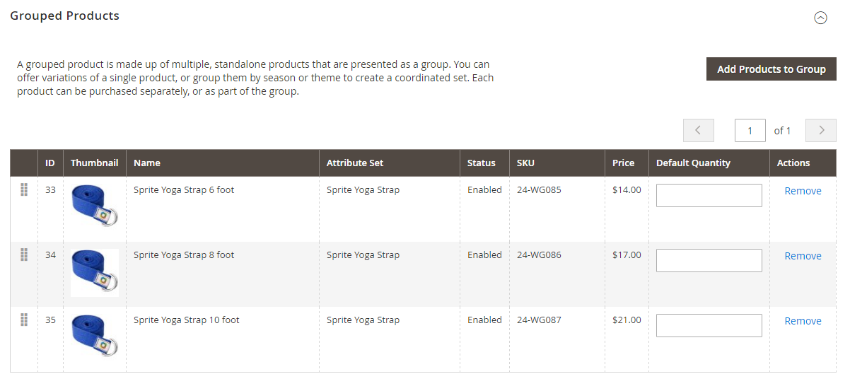 Magento 2 grouped product5.3