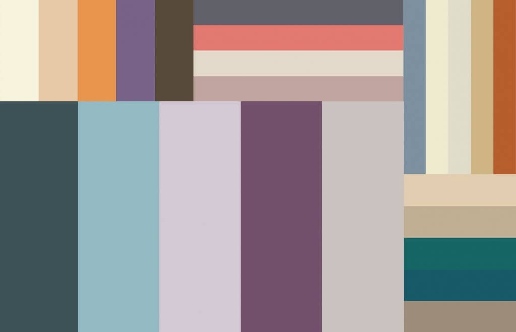 Muted color palettes design trends