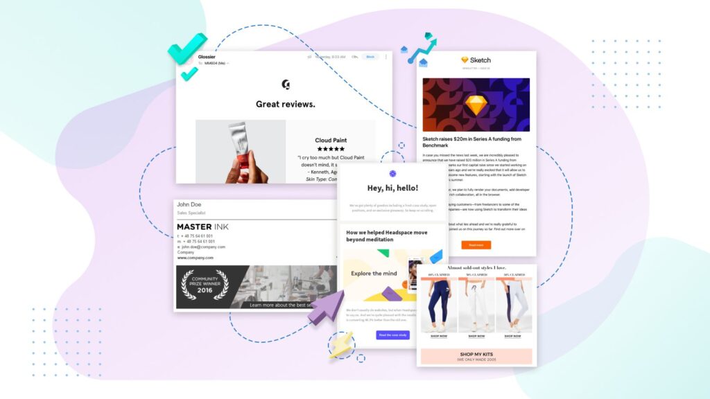 Showcase trust and credibility in your emails