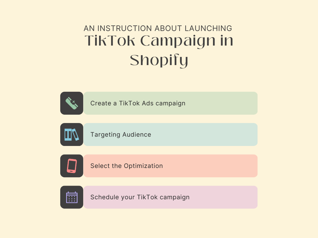 TikTok Campaign in Shopify