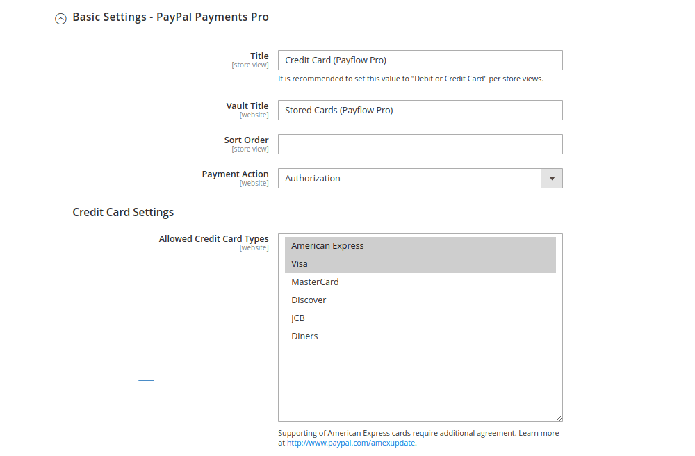 magento-paypal-integration