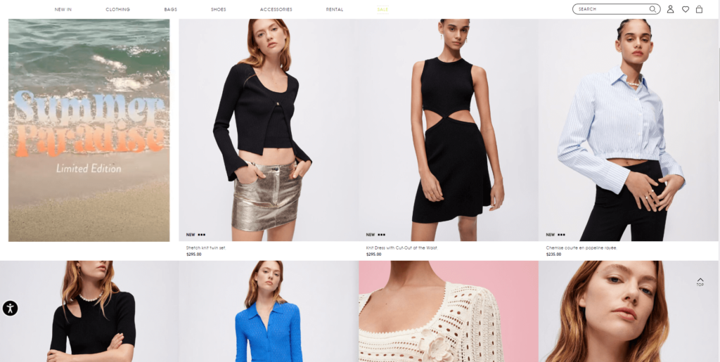 Bigcommerce Clothing store