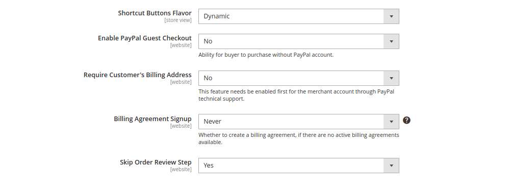 magento-paypal-integration