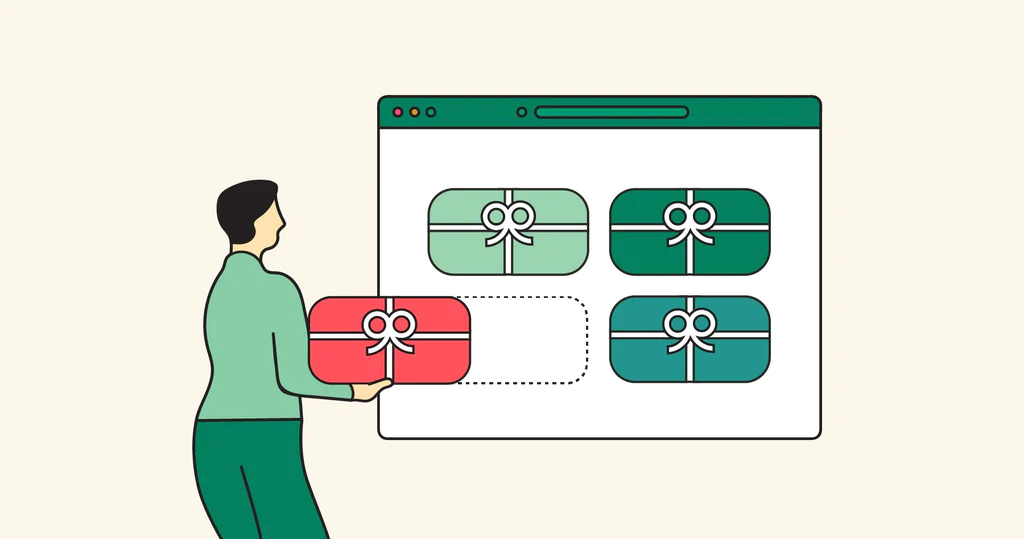update a gift card product