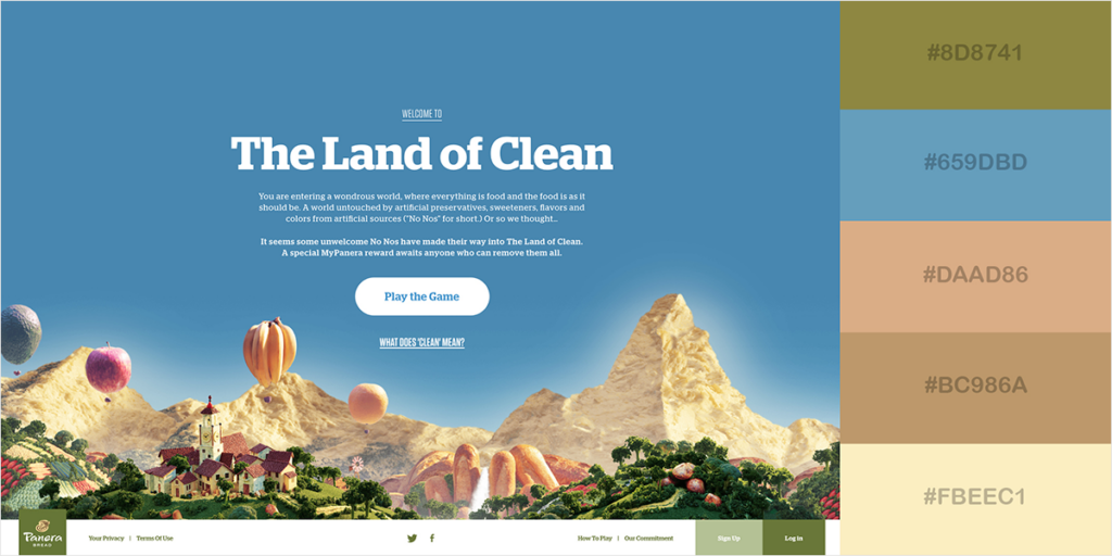 website color scheme