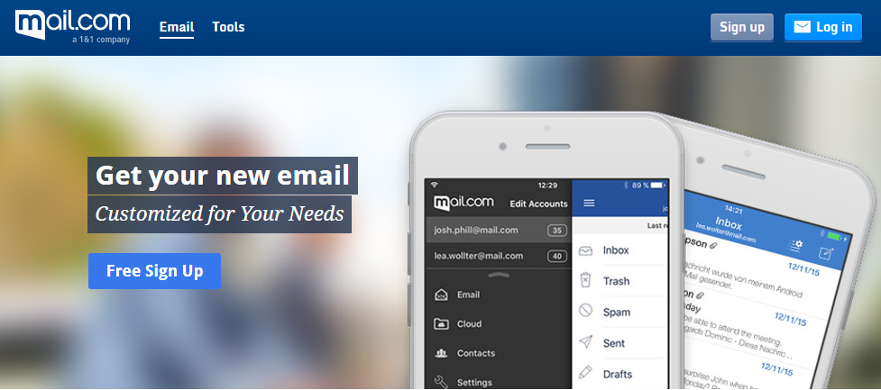 Mail.com account