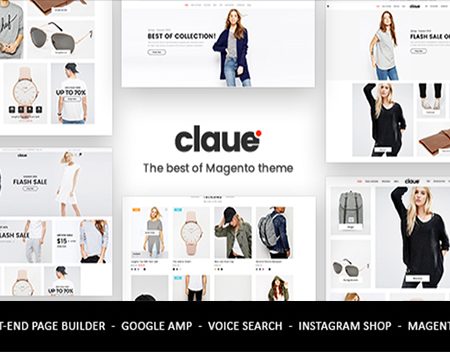 Claue - Clean, Minimal Magento 2 Theme